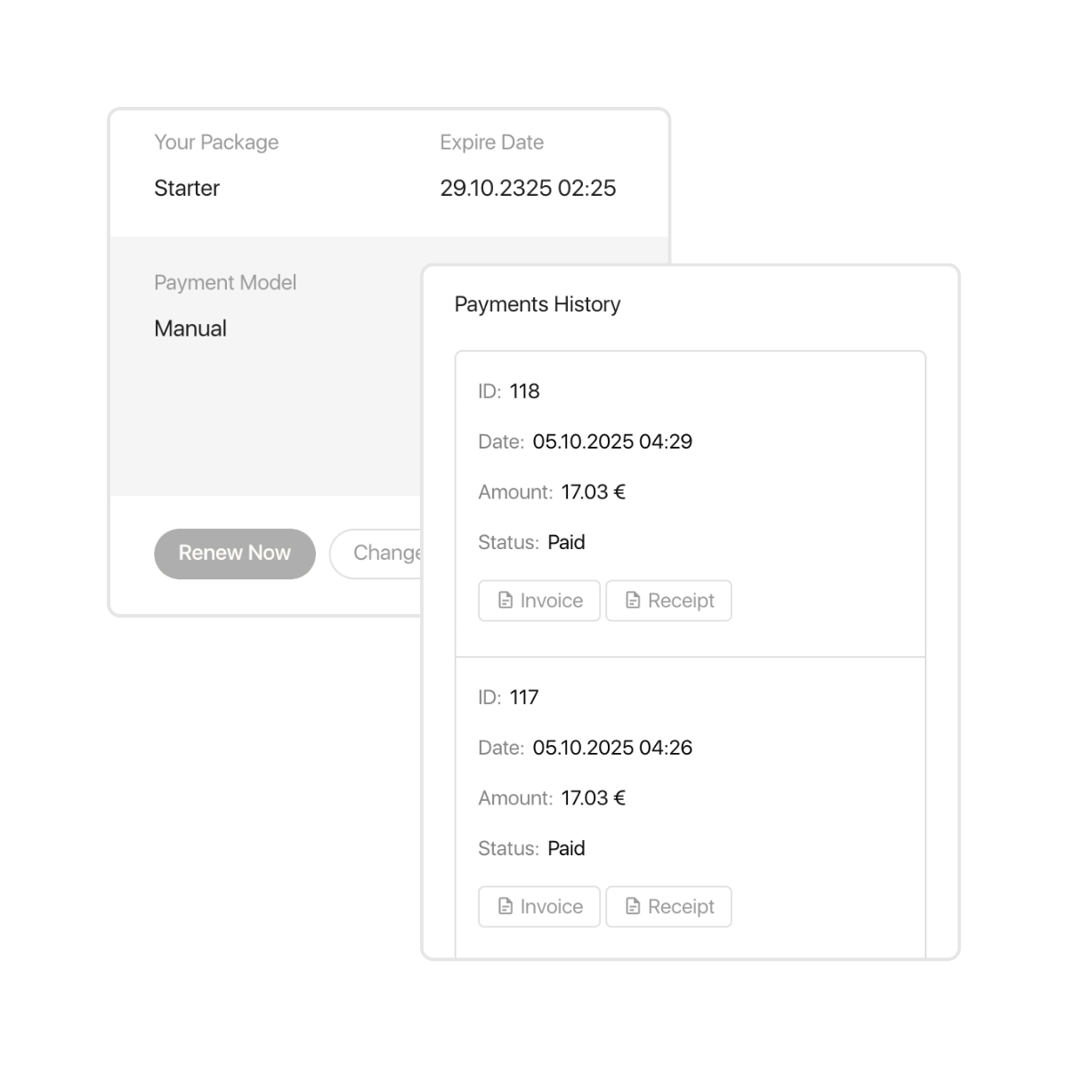 Billing Module